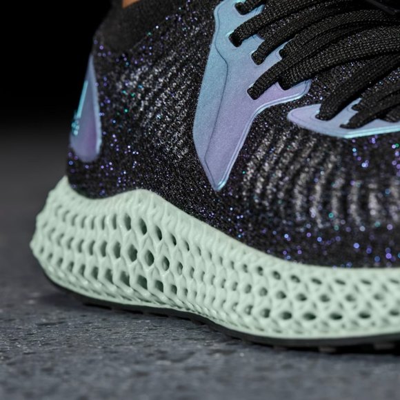 Adidas AlphaEdge 4D Men's Athletic Shoes, sz 10 - Picture 3 of 12